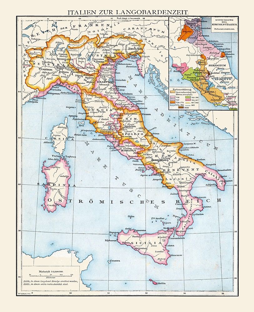 Lombards Italy  - Droysen 1886