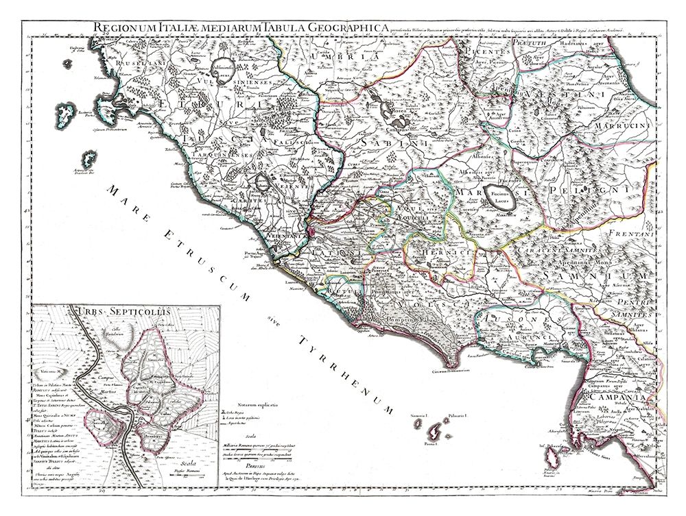 West Italy -De Lisle 1731