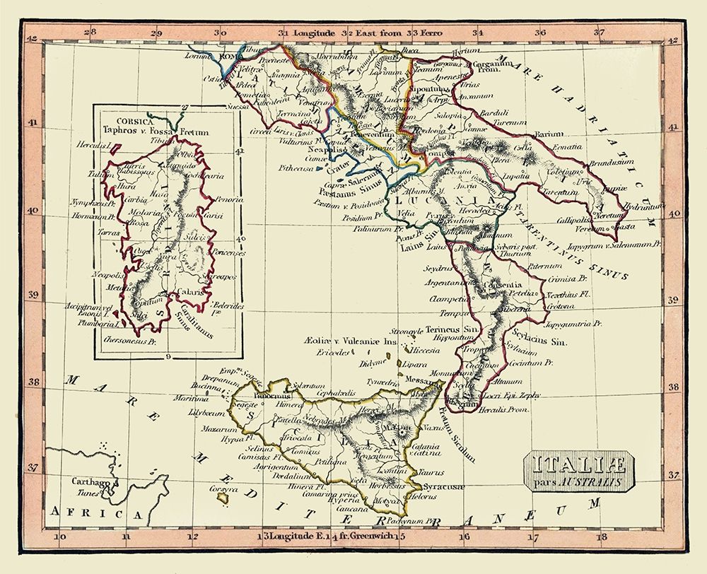 Ancient South Italy - Fenner 1830