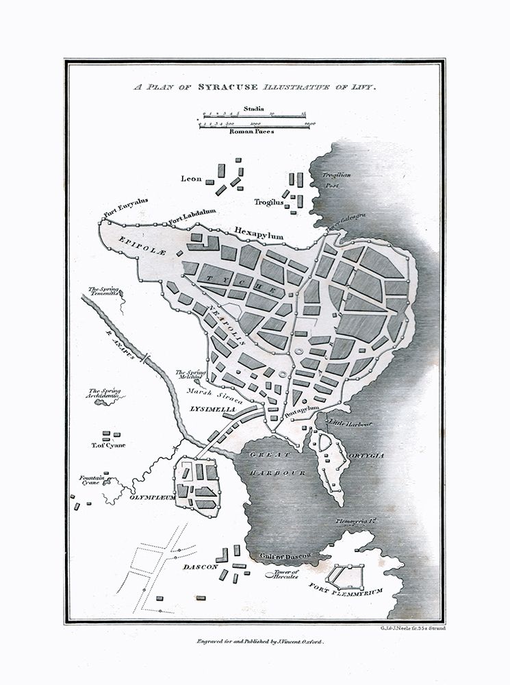 Syracuse Italy - Oxford 1828