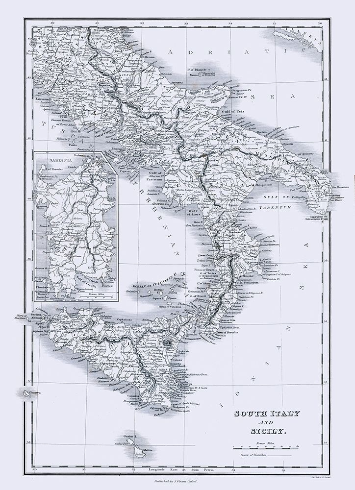South Italy Sicily - Oxford 1828