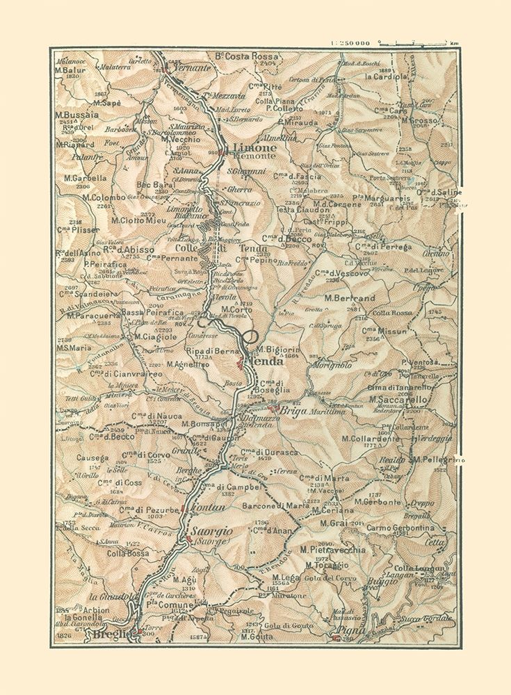 Northwest Towns Italy - Bertarelli 1914