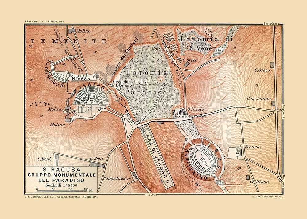 Syracuse Archiological Site Paradiso Italy