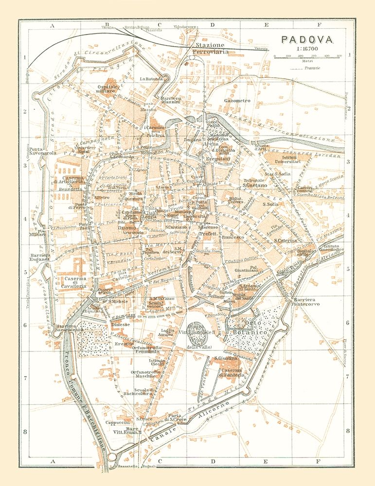 Padua Italy - Bertarelli 1914