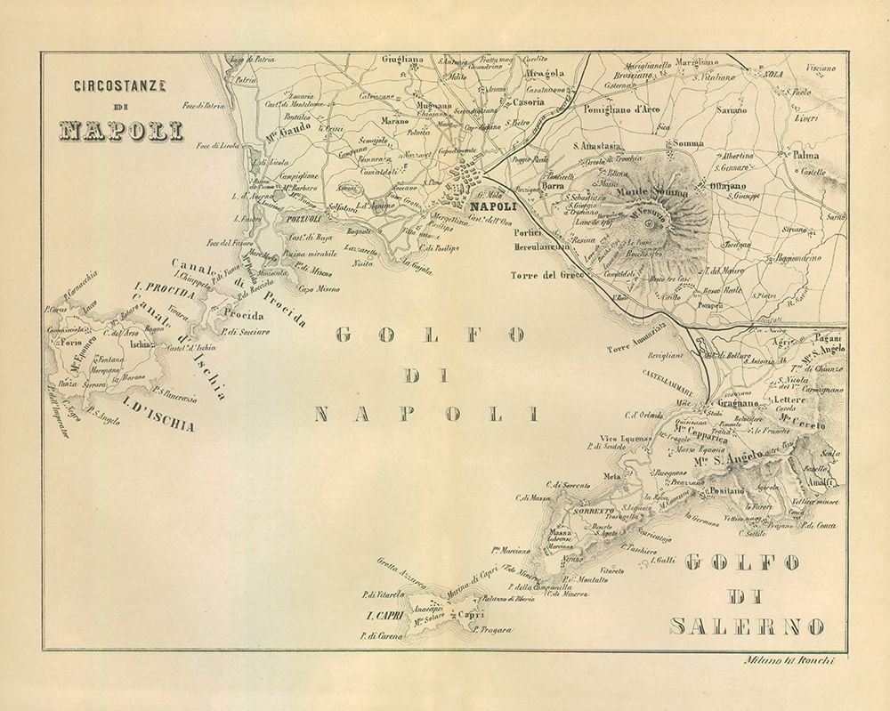 Napoli Italy - Castro 1870