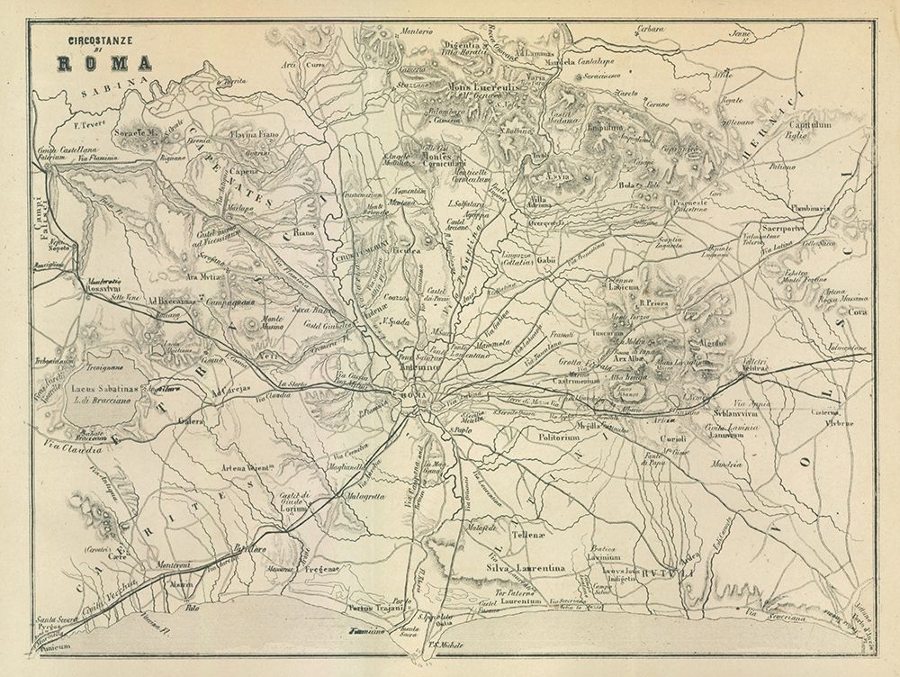 Roma Italy - Castro 1870