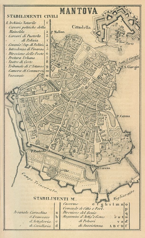 Mantova Italy - Castro 1870