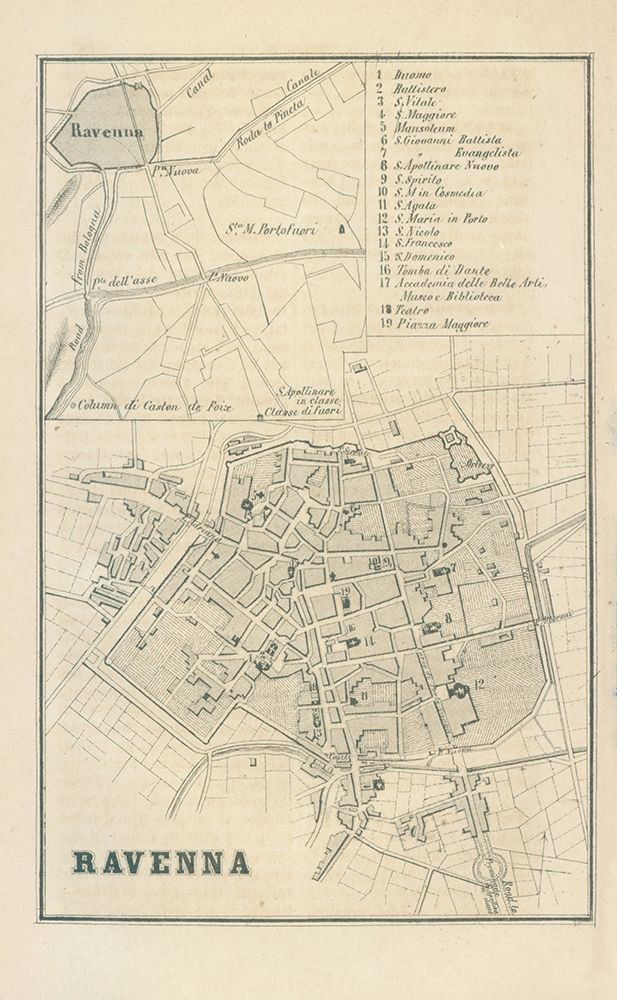 Ravenna Italy - Castro 1870