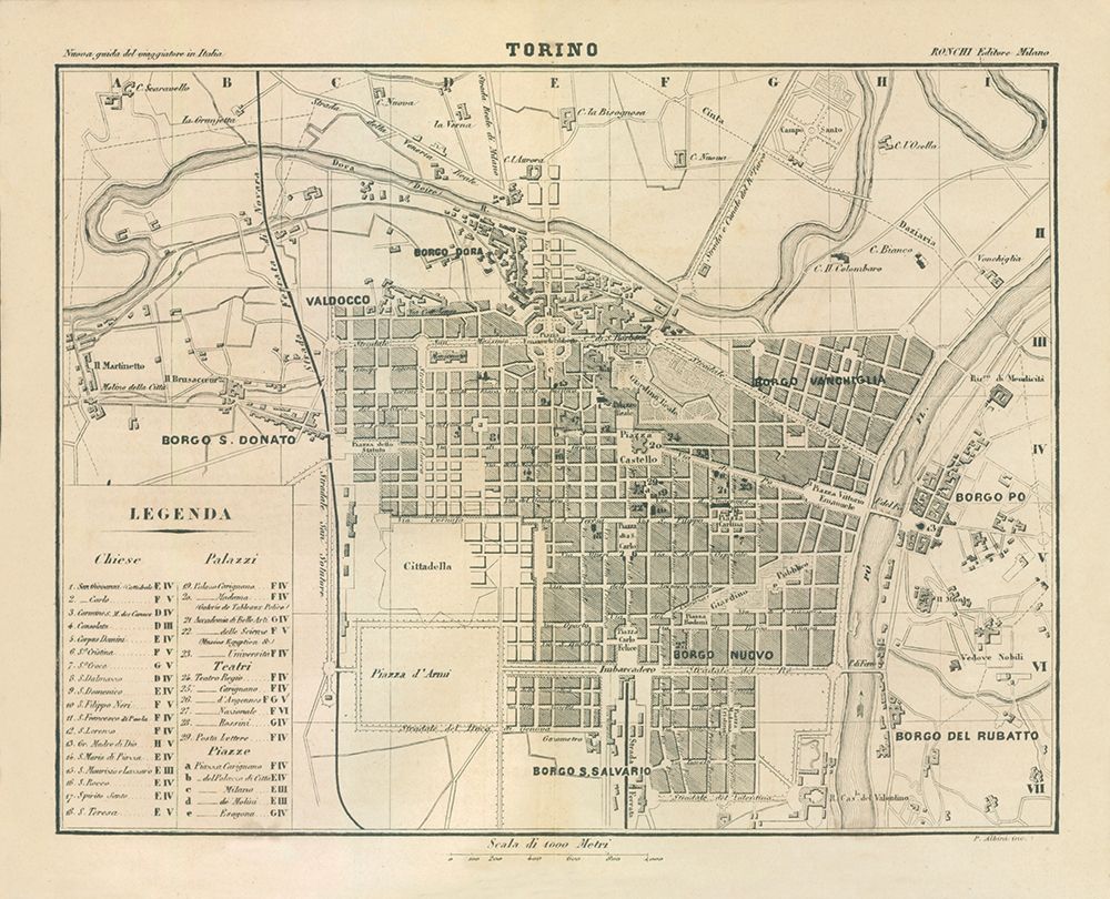 Torino Italy - Castro 1870