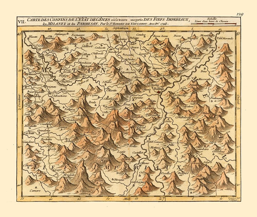 Piacenza Province Italy - Robert 1748