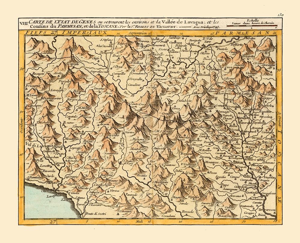 Genoa Province Italy - Robert 1748
