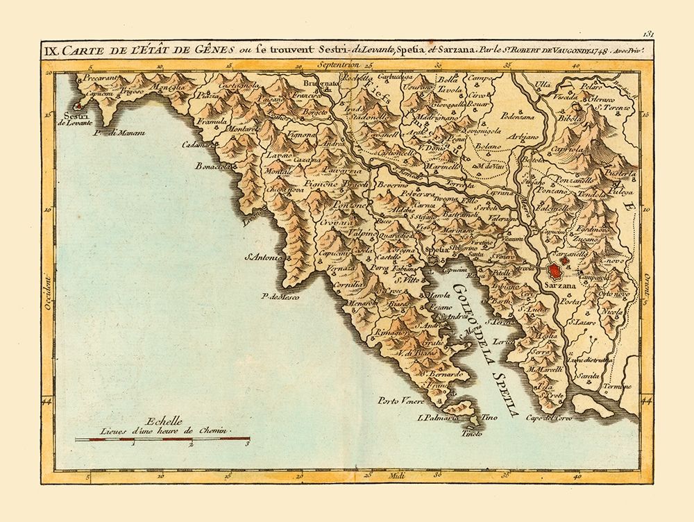Spezia Province Italy - Robert 1748