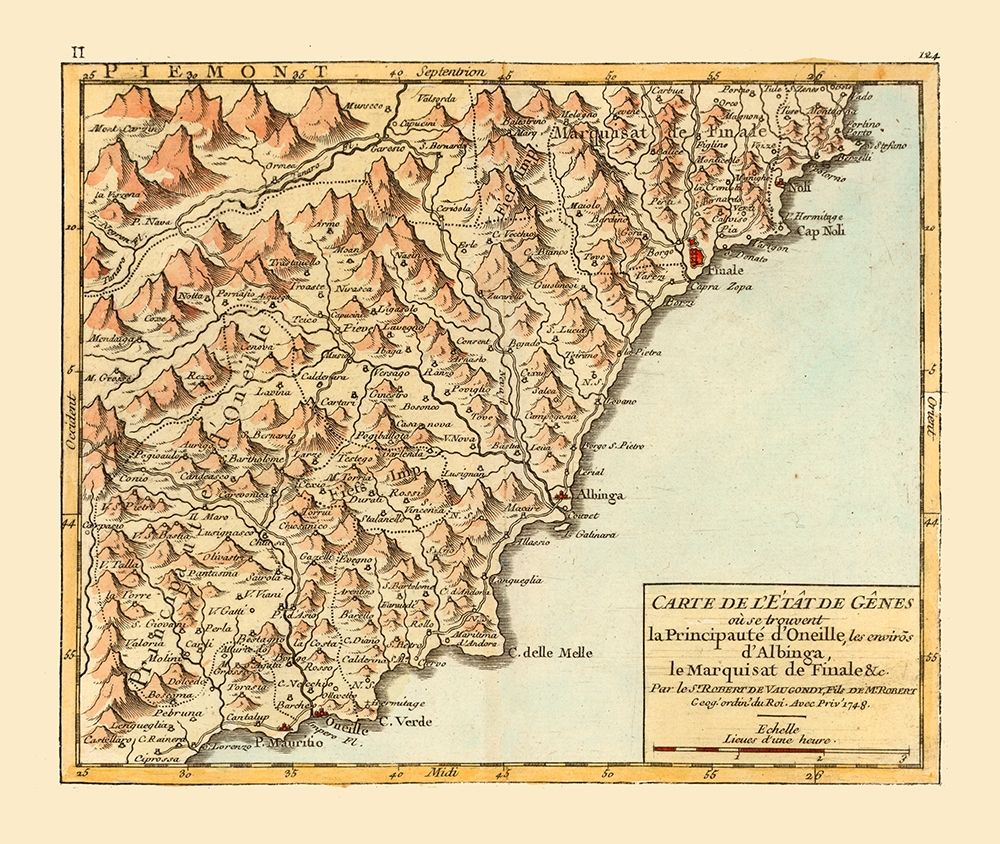 Savona Province Italy - Robert 1748