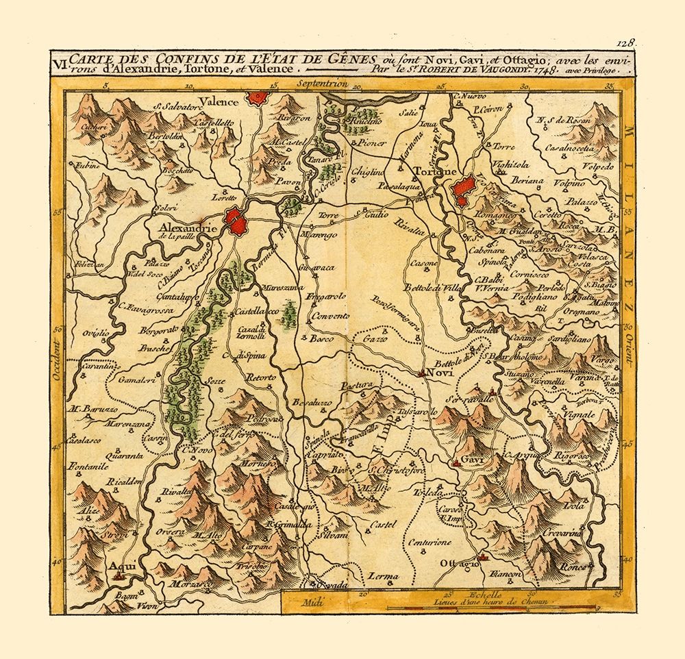 Alessandria Province Italy - Robert 1748