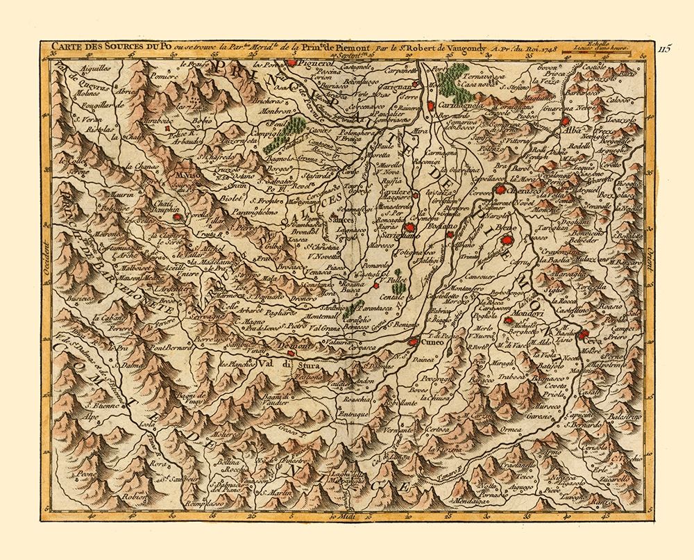 Italy Northwest - Robert 1748