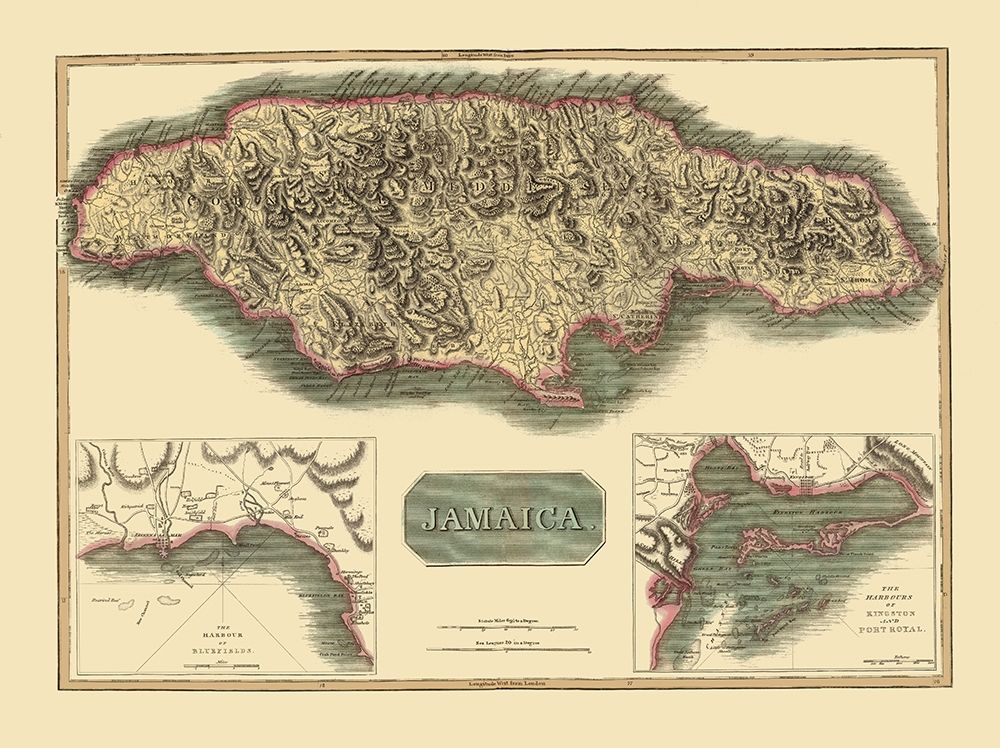 Caribbean Jamaica - Thomson 1821