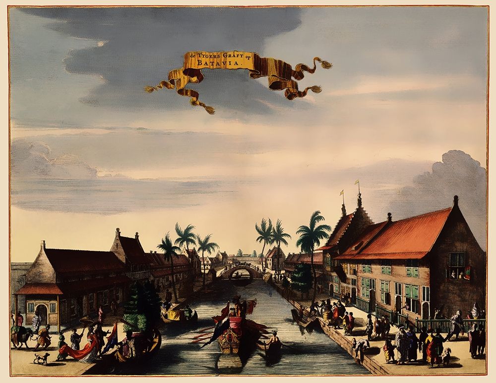 Jakarta Indonesia Picture Asia - Nieuhoff 1682