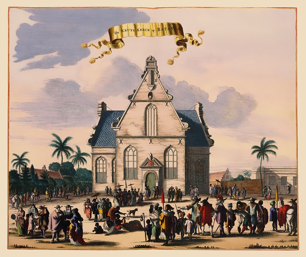 Jakarta Indonesia Picture Asia - Nieuhoff 1682