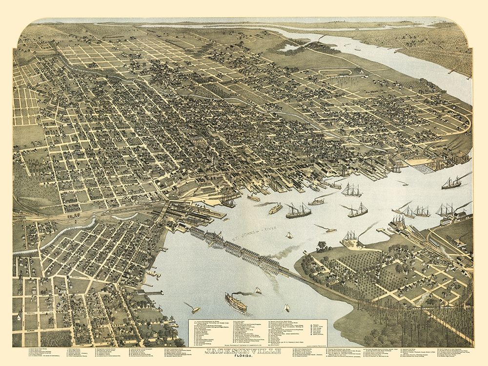Asia Japan Korea - Bartholomew 1892