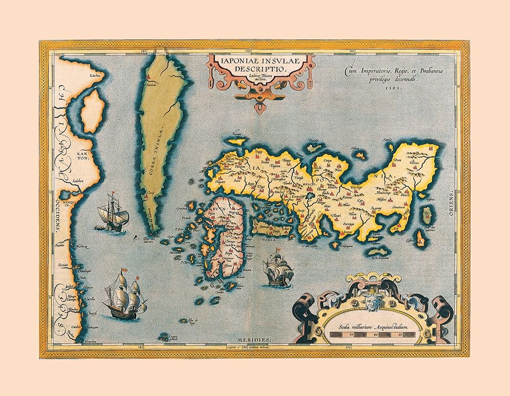 Japan Korea - Teisera 1595