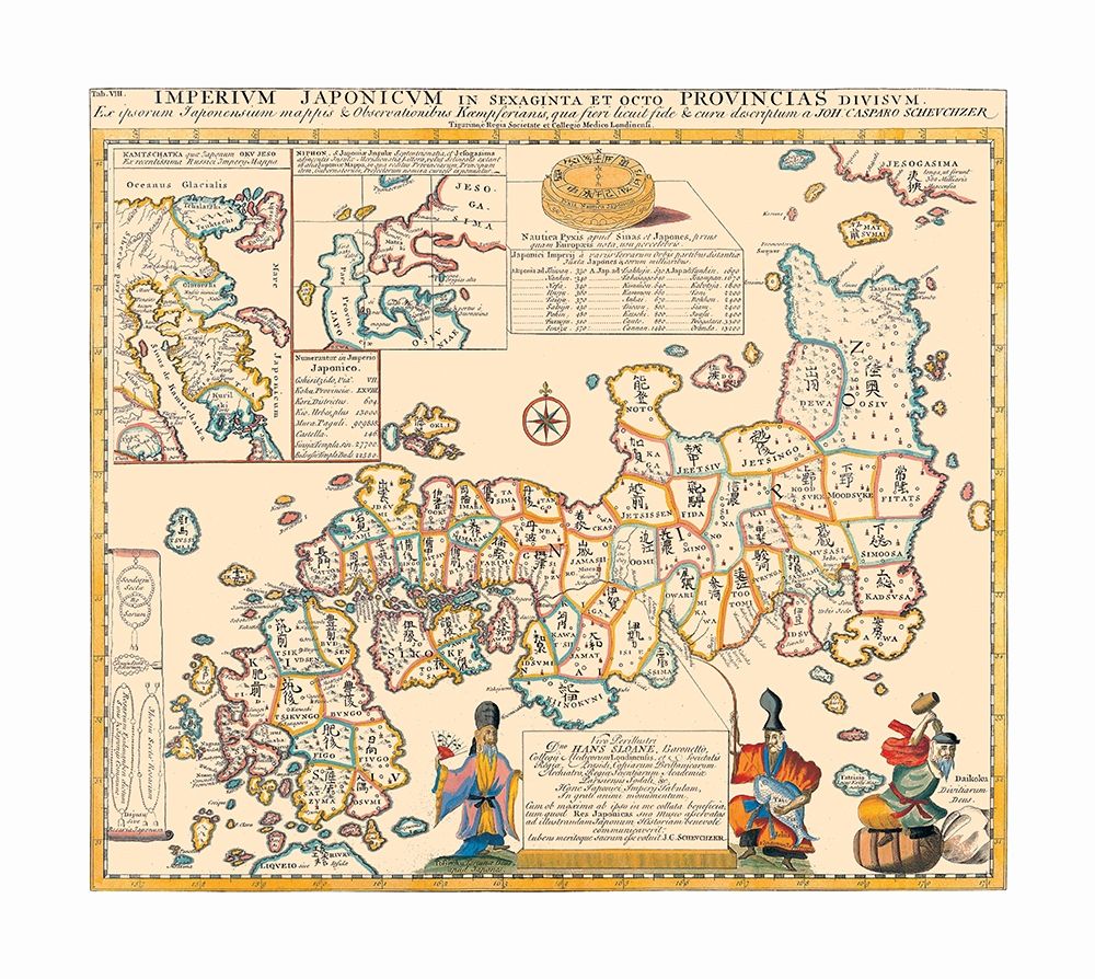 Japanese Empire Japan - Schevchzer 1825