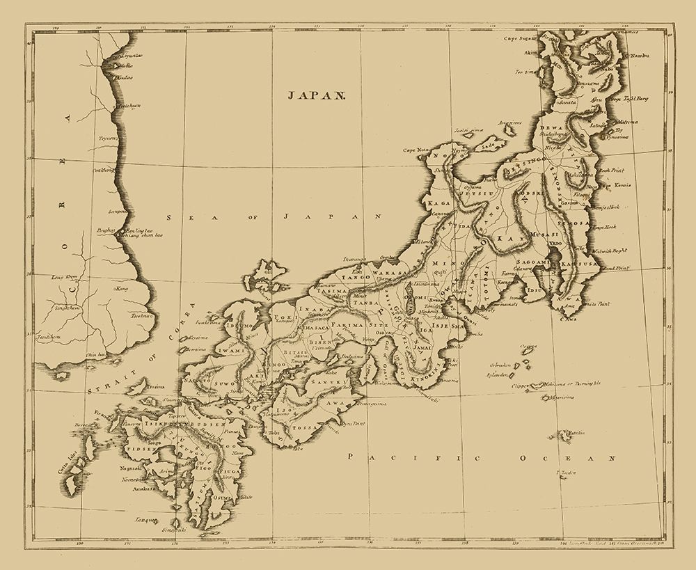 Ancient Japan - Arrowsmith 1812