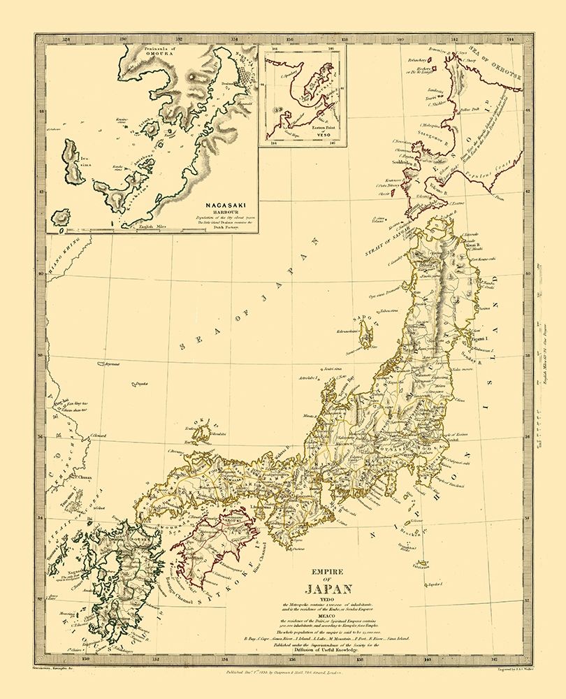 Empire of Japan - Chapman 1835