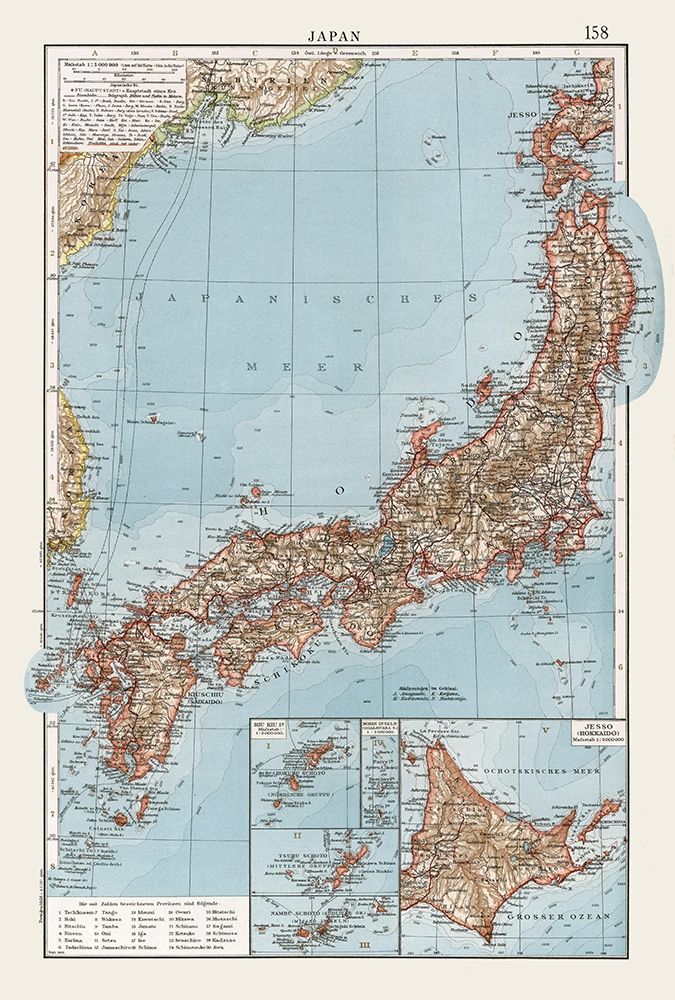 Hokkaido Japan - Andree 1905