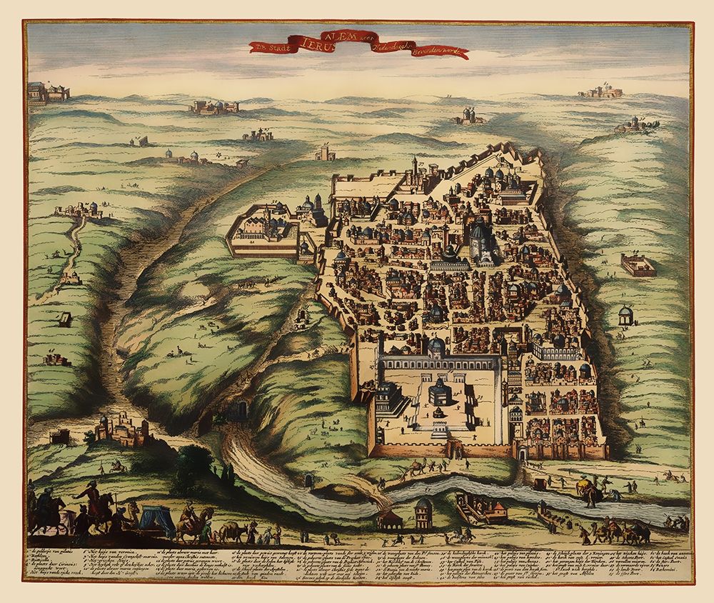 Jerusalem Israel Panoramic - 1600