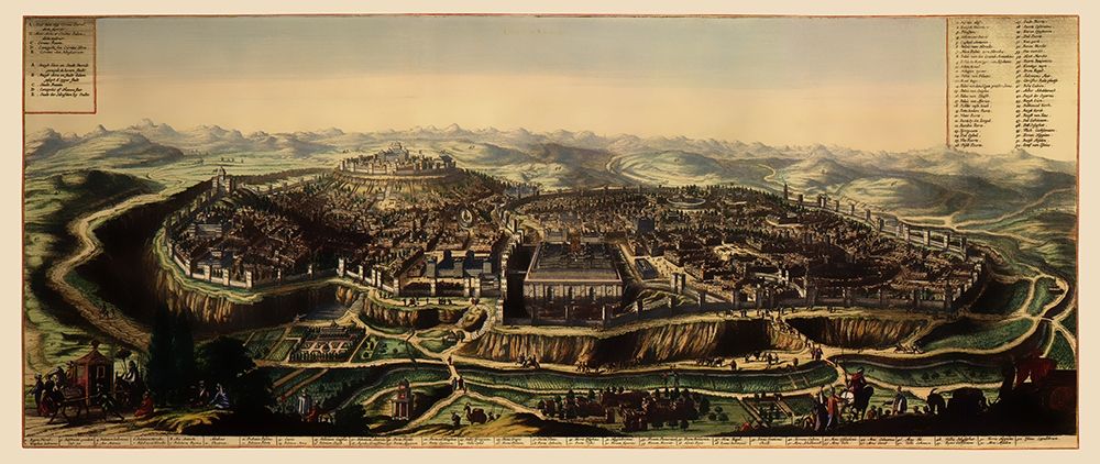Jerusalem Israel Panoramic - 1690