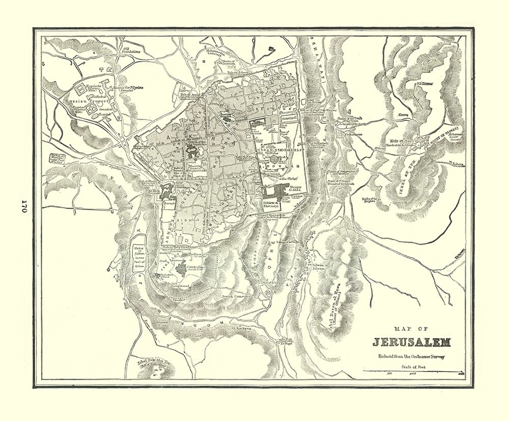 Jerusalem Israel - Rathbun 1893