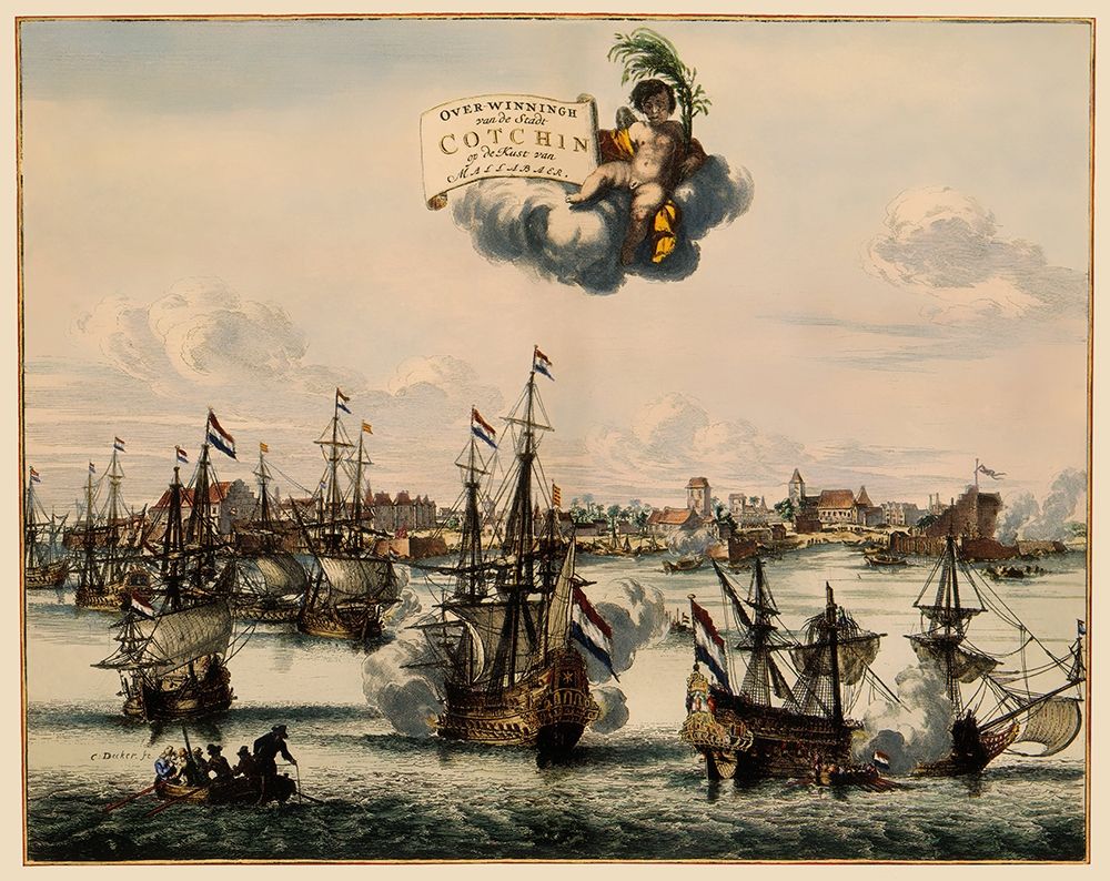 Cotchin India Picture Asia - Nieuhoff 1682