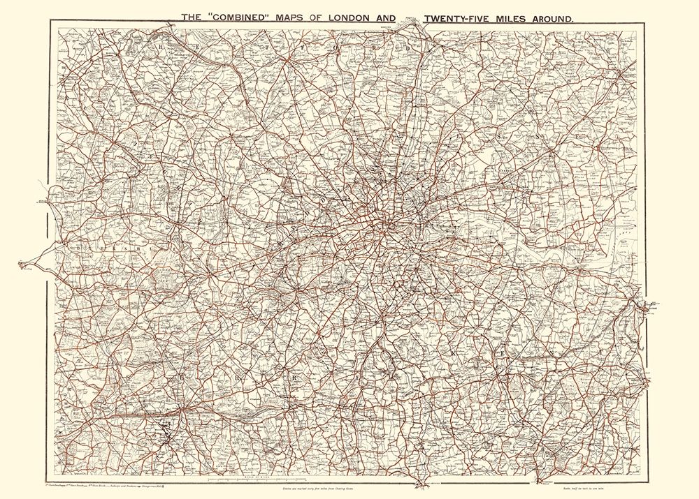 Leyton Leytonstone London UK - Bartholomew 1921