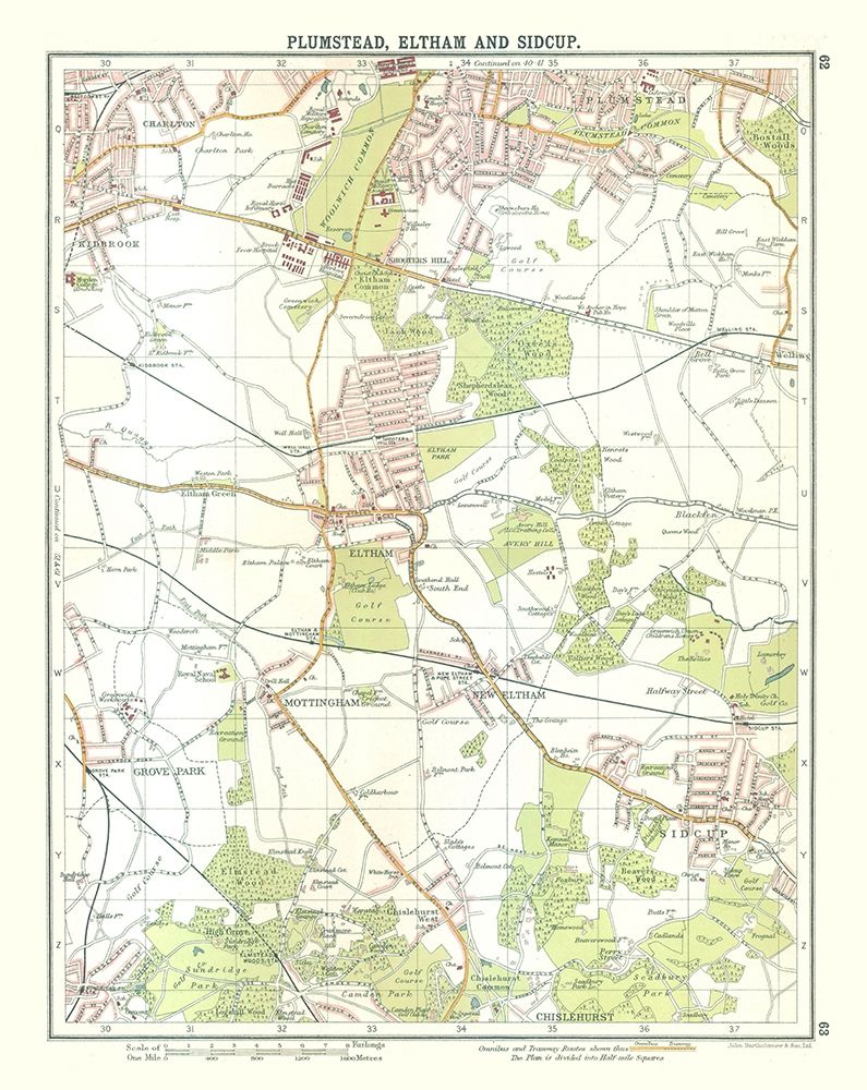 Plumstead Eltham Sidcup London UK