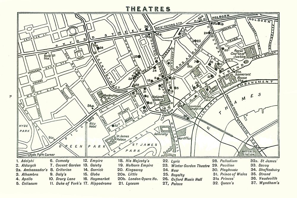London Theatres UK - Bartholomew 1921