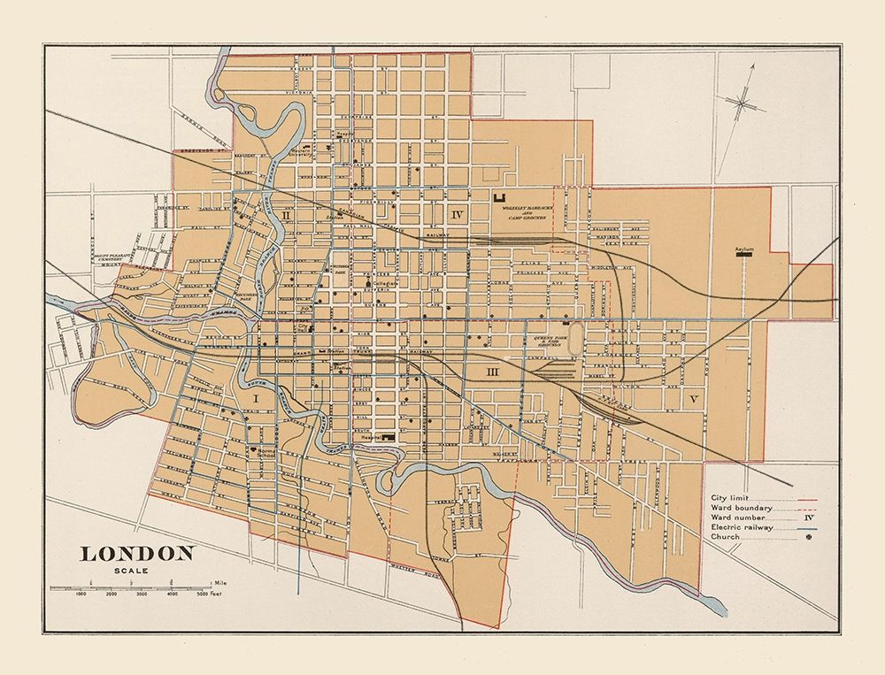 London Canada - Chalifour 1915