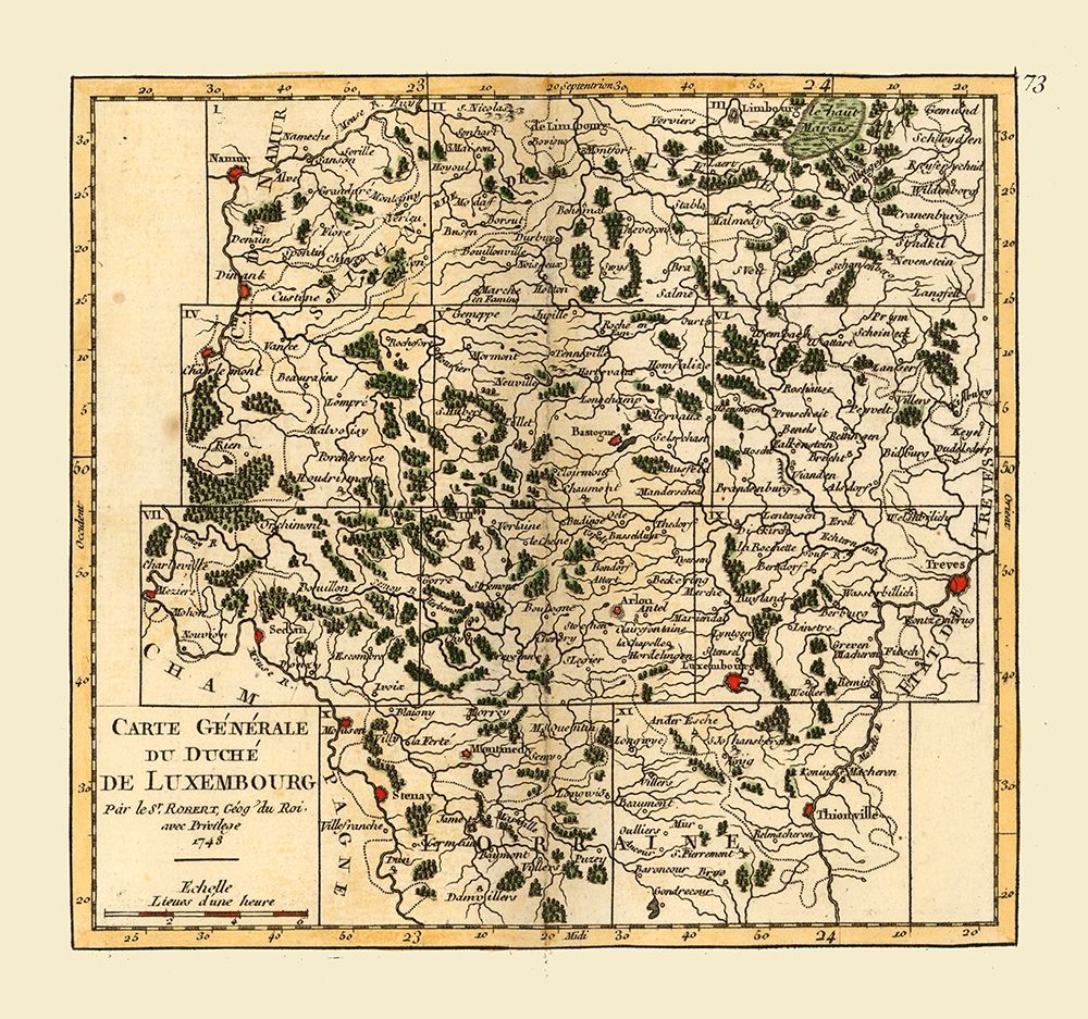 Luxembourg - Robert 1748