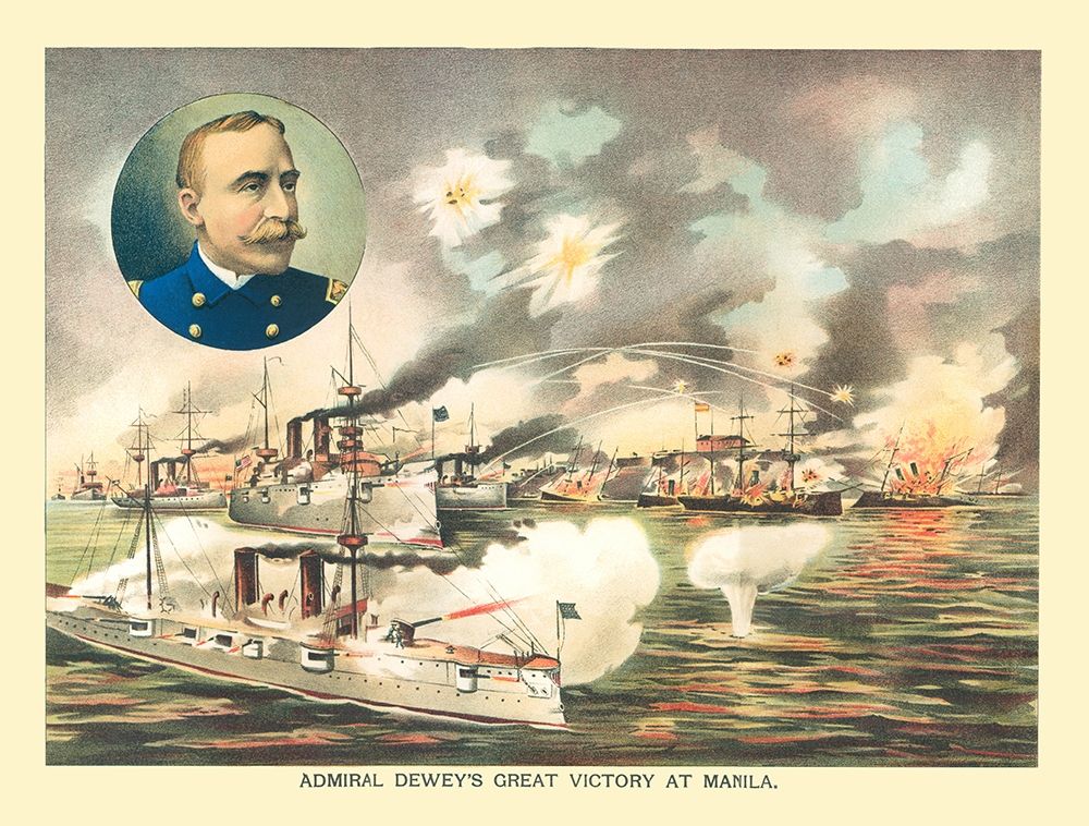 Spanish American War - Manila Philippines - 1898