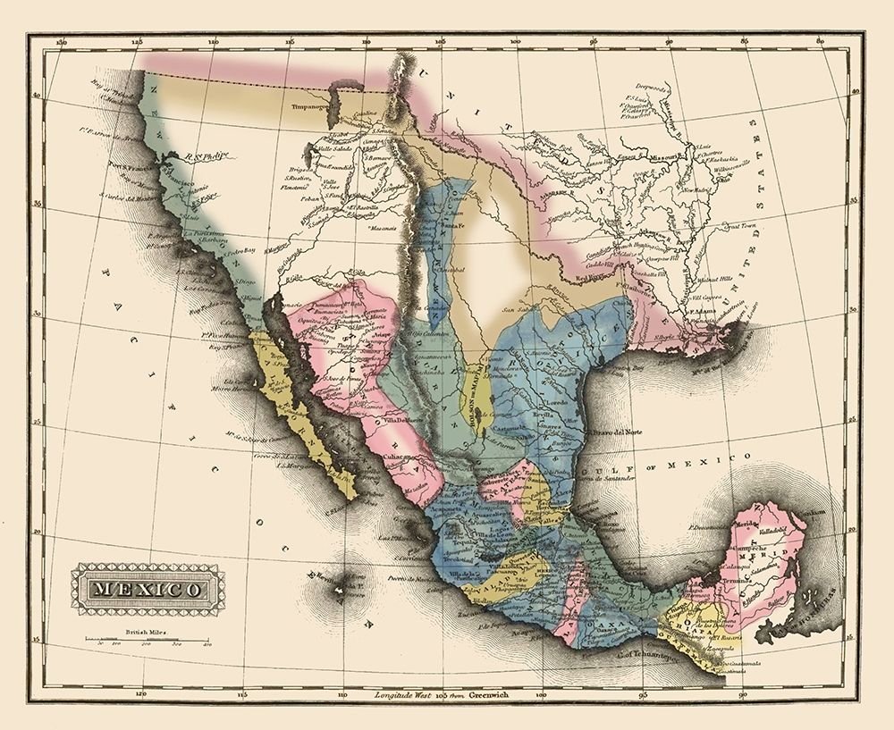 Mexico - Lucas 1823