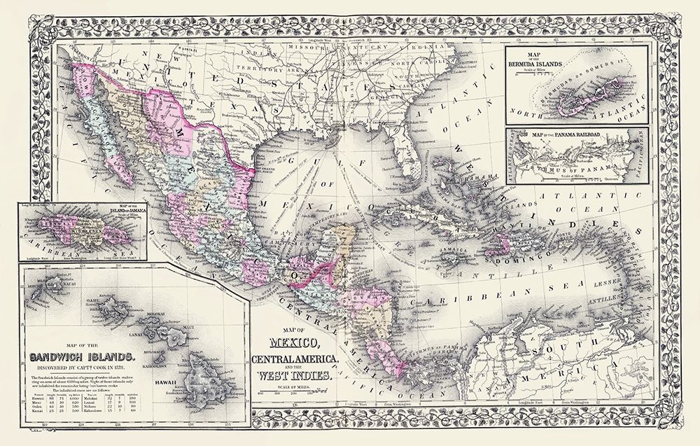 Central America West Indies Mexico United States