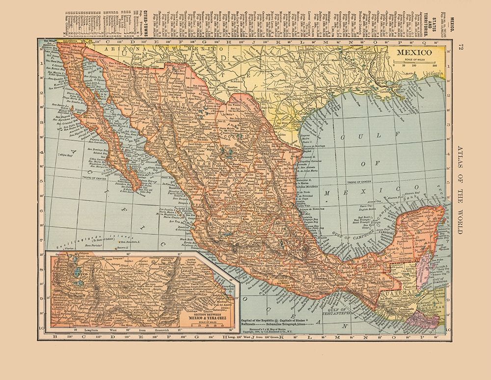 Mexico - Hammond 1910