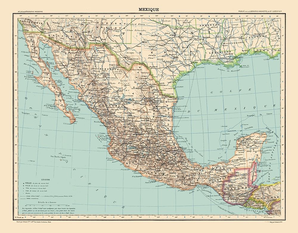 Mexico - Schrader 1908