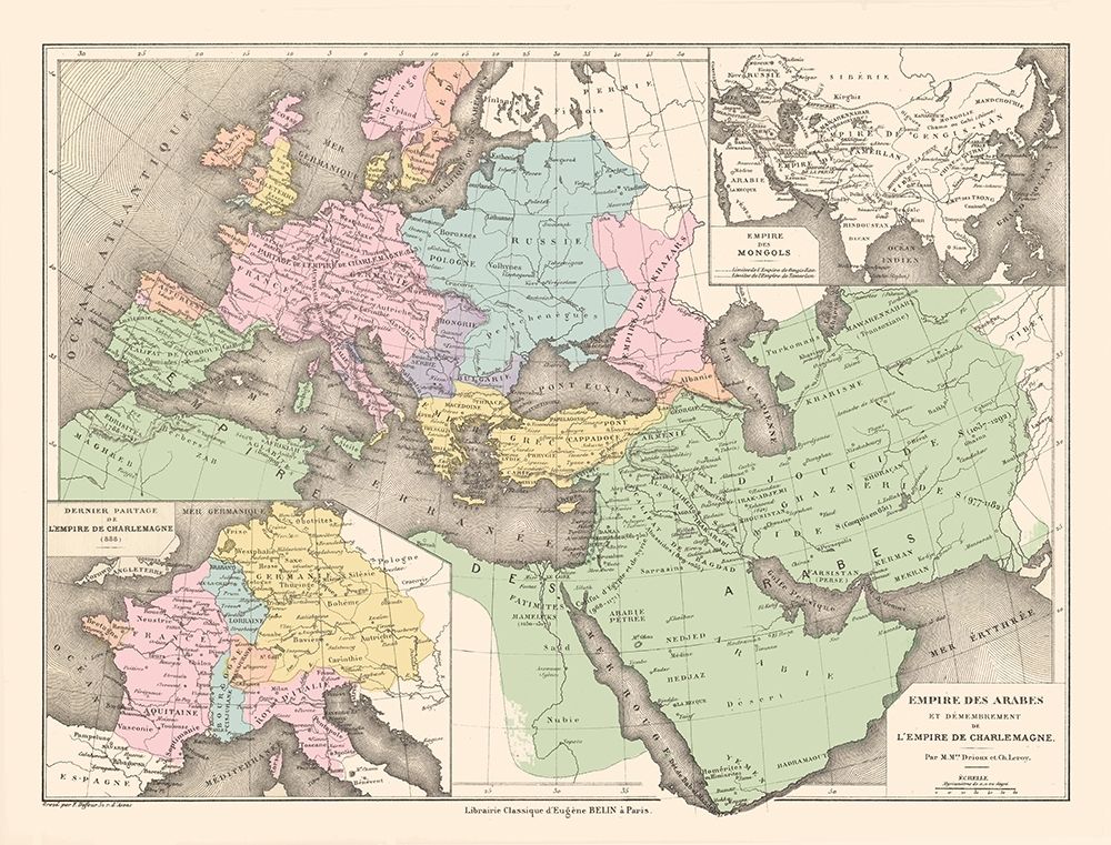 Arabian Empire Carolingian Empire Middle East