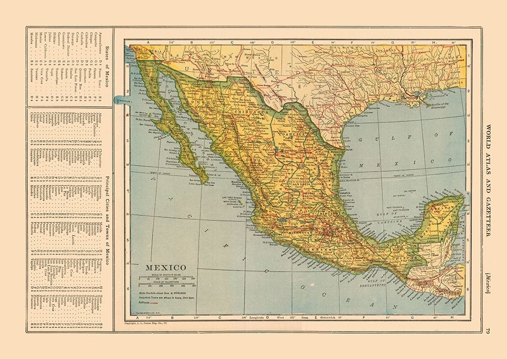 Mexico - Reynold 1921