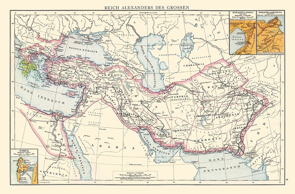 Alexander the Great Empire Middle East Greece Iran
