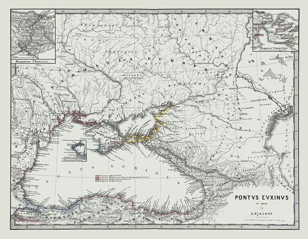 Ancient Middle East - Spruner 1865