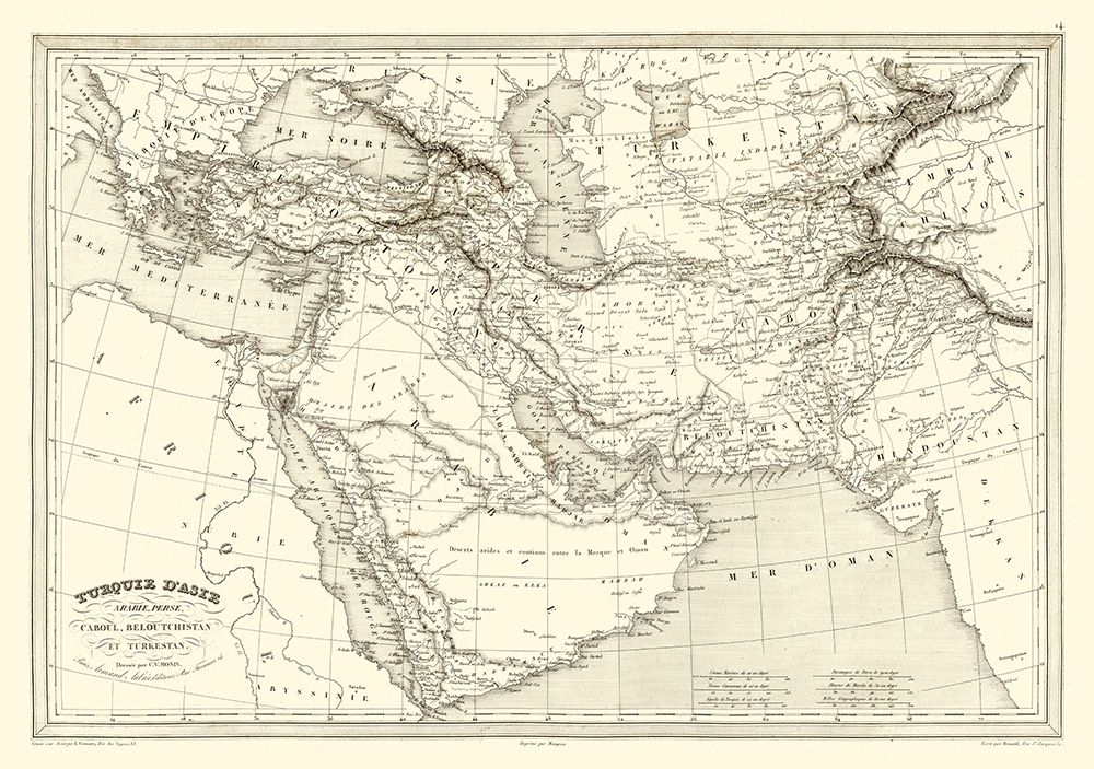 Middle East Turkey Arabia Persia Turkestan