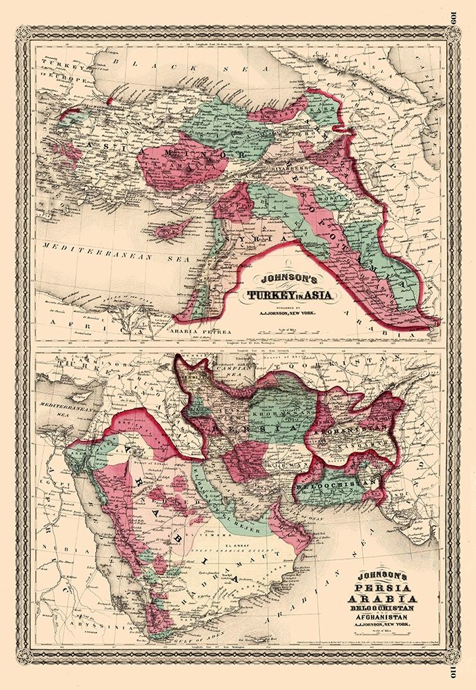 Middle East Turkey in Asia Persia Arabia