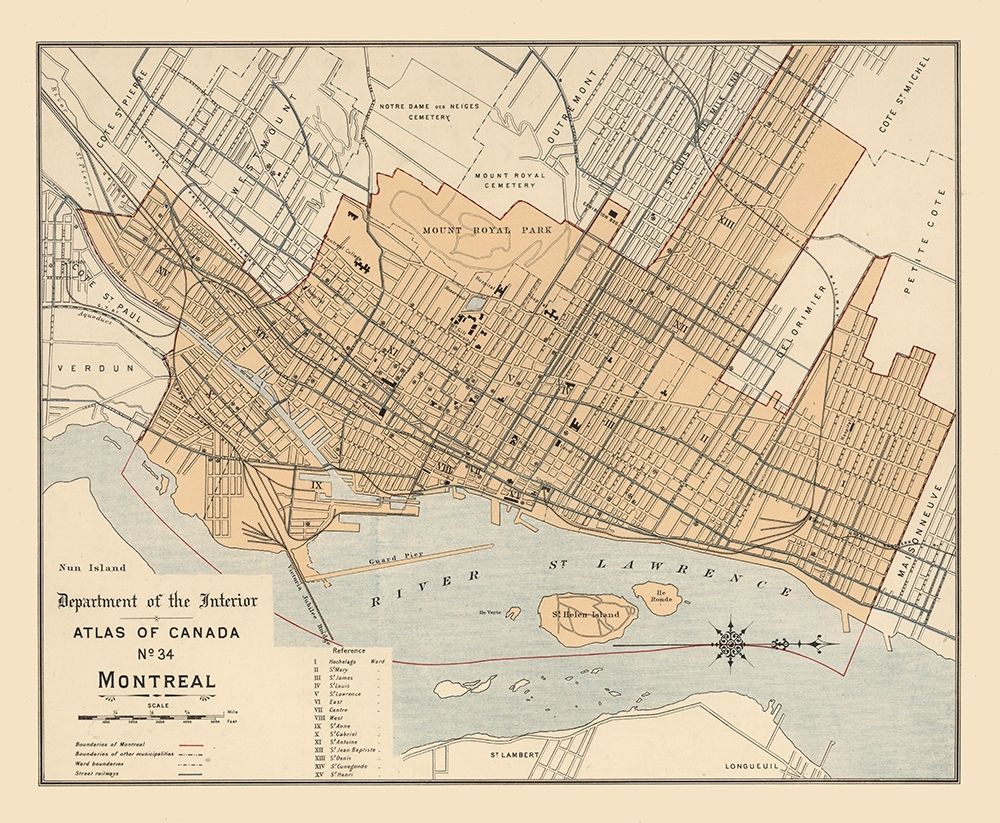 Montreal Canada - White 1906