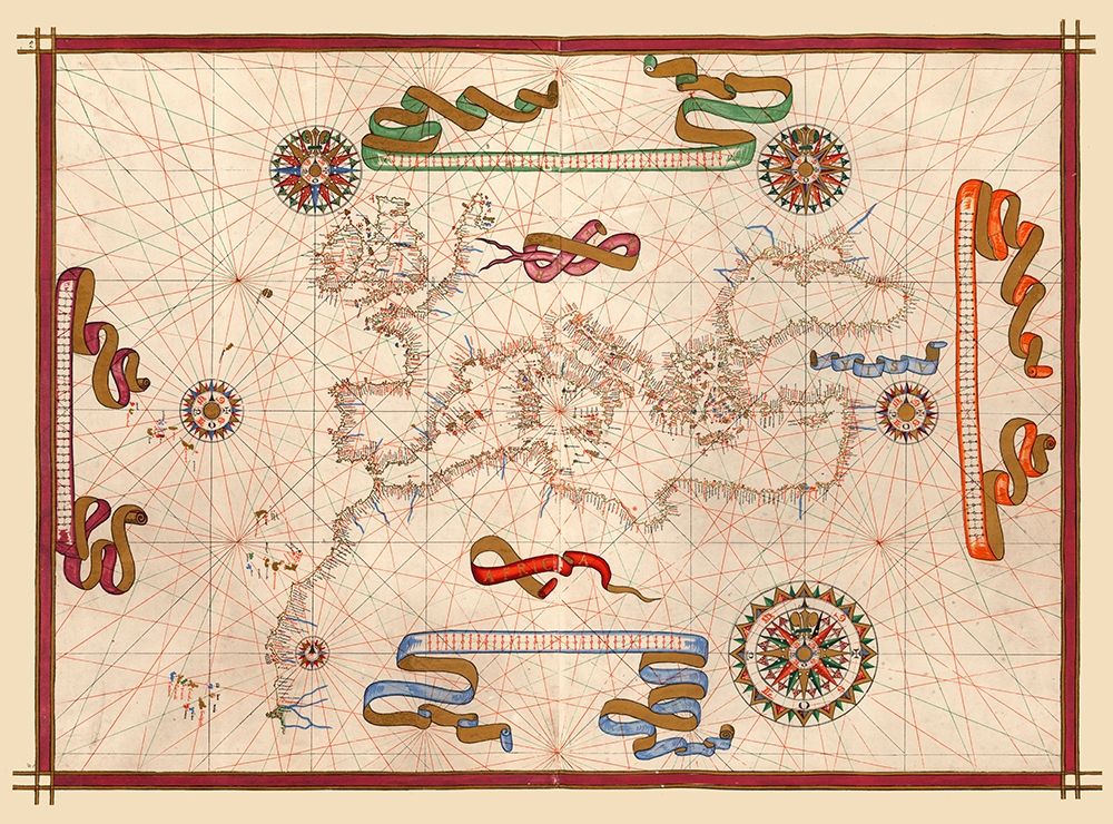 Mediterranean Ports - Martines 1587